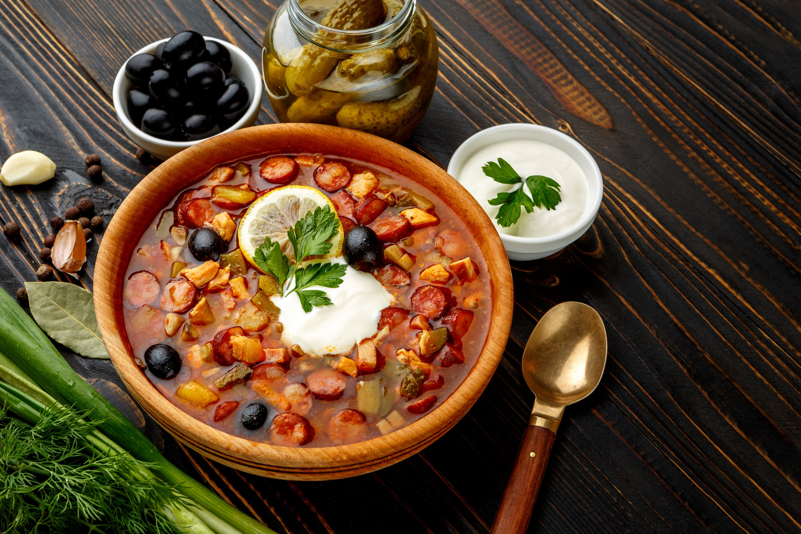 Солянка мясная — фото